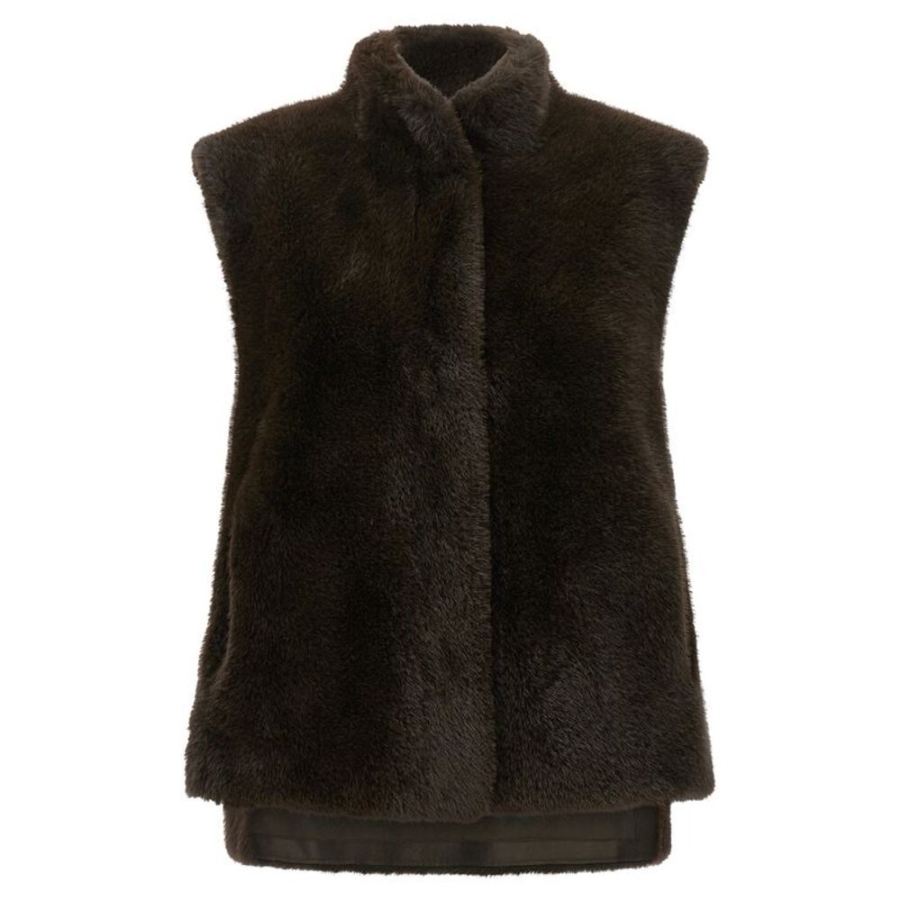 Lou Andrea Women Faux Fur Vest